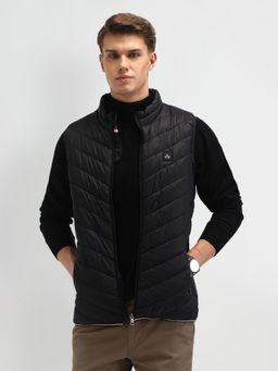 Arrow Sports - Mens Black Solid Jacket