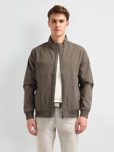 Printed Grey Full Sleeves Jacket