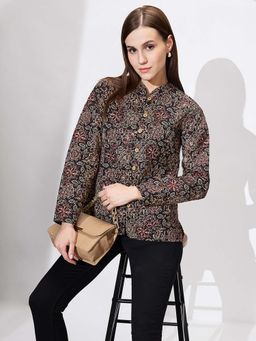 Globus - Black Floral Shirt