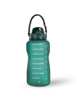 Solara - Motivational Water Bottle, Hunter Green- 1Liter