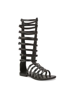 Tao Paris - Women Black Wanderlust Miami Sandals