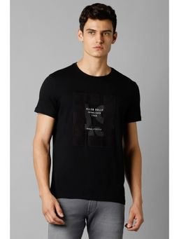 Allen Solly - Men Black Print Graphic T-Shirt