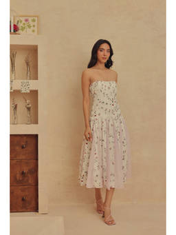 Sage By Mala - White Primula Dress