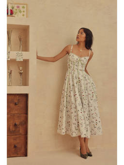 Sage By Mala - White Vinca Dress