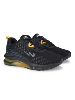 Campus - Camp Edge Men Black Running Shoes