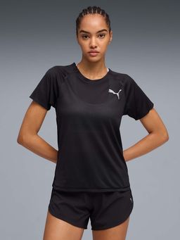 Puma - Black Solid Slim T-Shirt