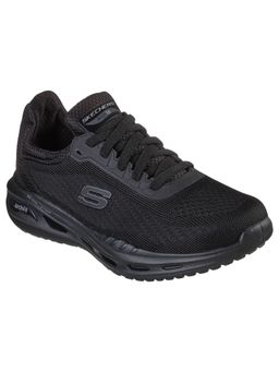 SKECHERS - ARCH FIT ORVAN - TRAYVER BLACK SNEAKERS