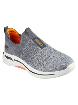 SKECHERS - GO WALK ARCH FIT-LINEAR AXIS GREY SHOES