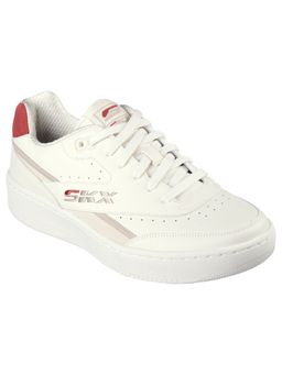 SKECHERS - SPORT COURT 92 - TELMONT OFF WHITE SNEAKERS