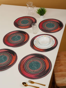 HOSTA HOMES - Pure Cotton Digitally Printed Table Place Mats
