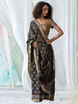Fabindia - Silk Printed Sari