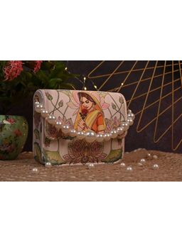 NR by Nidhi Rathi - Multi-Color Printed Casual Foldover Clutch