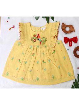 Yellow Rabbit - Canary Yellow Summer Dress