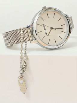 Pipa Bella by Nykaa Fashion - Silver-Plated SwimSuit Watch Charm