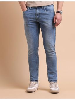 U.S. Polo Assn. Denim Co. - Mens Brandon Slim Tapered Fit Blue Jeans