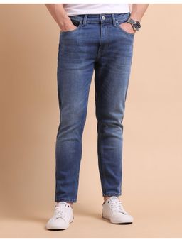 U.S. Polo Assn. Denim Co. - Mens Cole Comfort Cropped Fit Blue Jeans