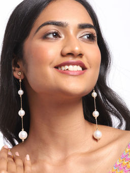 Blueberry - Teagan Pearls Earring