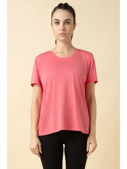 Van Heusen - Women Pro Active Anti Bacterial Pink Sports T-Shirt