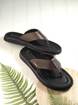 EGOSS - Brown Leather Sandals