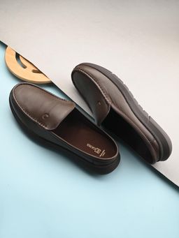 EGOSS - Brown Casual Slip-On Loafers