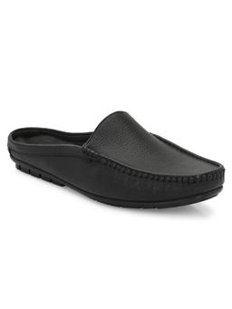 EGOSS - Black Casual Slip-On Mules