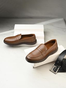 EGOSS - Tan Formal Loafers