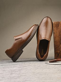 EGOSS - Tan Formal Loafers