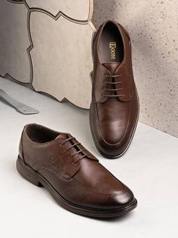 EGOSS - Brown Formal Lace-Up Derbis