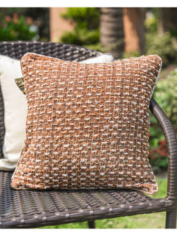 ONSETHOMES - Brown Drift Timber Cushion Cover