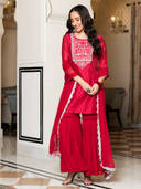 Red color option, Sold out, Currently selected