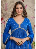 Blue color option, Sold out, Currently selected