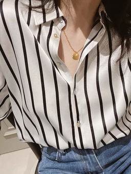 Outzidr - White Button Down Shirt