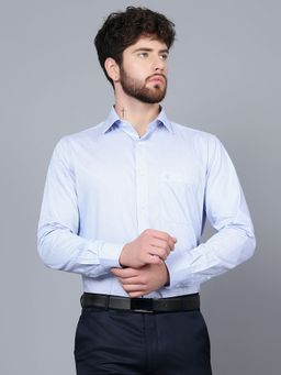 Cantabil - Men Sky Blue Shirt
