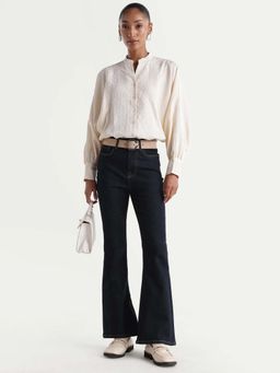 RAREISM - CLASSIC BOOTCUT FIT DENIM - Navy Blue