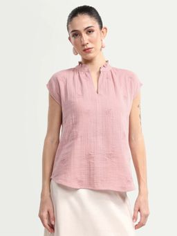 RAREISM - Women's Rudub Dusky Pink Cotton Top