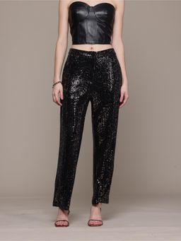 Label Ritu Kumar - Black Celestia Pant