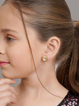 Ruby Raang Studio - Kundan Studs Earrings