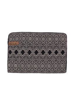 Astrid - Black Printed Laptop Sleeve