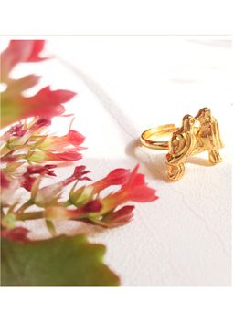 ORNAMAAS - Gold Bird Ring