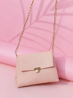 EcoRight - Rose Pink Mini Chain Sling Bag