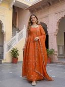 Orange color option, Currently selected