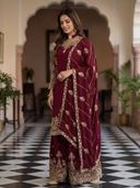 Maroon color option, Currently selected
