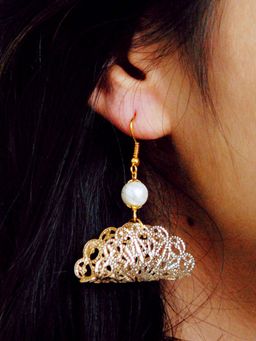 BeAbhika - Taco Filigree Earrings