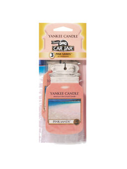 Yankee Candle - Pink Sands Single Car Jar Air Freshener
