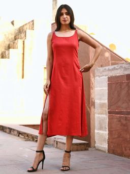 Gulaal - Diyaa High Slit Slip Dress