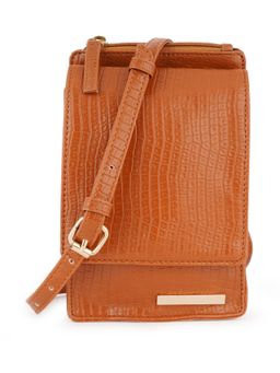 Lapis O Lupo - Women Croco Mobile Sling Bag