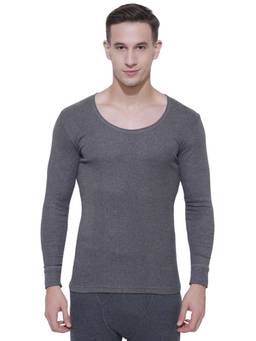Bodycare - Thermal Top Men Round Neck Full Sleeves Grey
