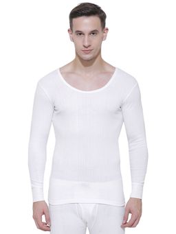 Bodycare - Thermal Top Men Round Neck Full Sleeves White