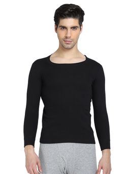 Bodycare - Thermal Men Top Crew Neck Full Sleeves Solid Black