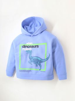 CHERRY CRUMBLE BY NITT HYMAN - The Comfy Blue Hood Sweatshirt